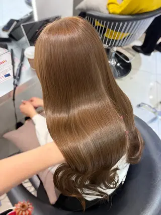 ロング カラー 韓国レイヤー×モテ髪 /MITSUKI🤍のヘアスタイル