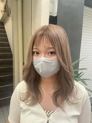 ロング nico🏁 rihoのヘアスタイル
