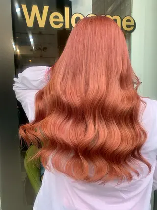 ロング カラー パーマ ヘアアレンジ メンズ キッズ ネイル マツエク・マツパ アイブロウ 🤍韓国風/艶髪🤍 鳥越美羽のヘアスタイル