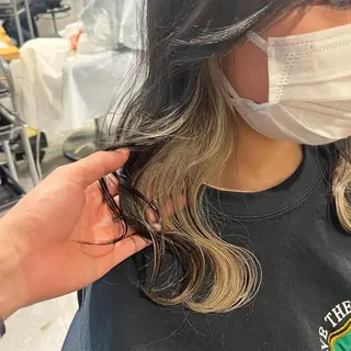 ロング カラー ️💕淡いハイトーン 💕︎︎ひかるのヘアスタイル