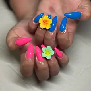 ロング nail salon  amour所属・井上 優愛のネイルデザイン