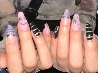 ネイル ʟᴀʙᴇʟ ᴍᴀᴍɪのネイルデザイン