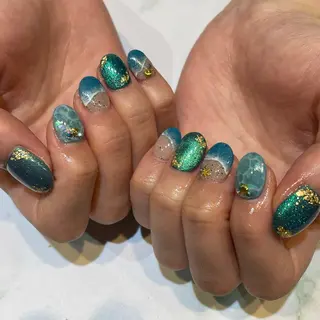 ネイル 糀屋 彩奈のネイルデザイン