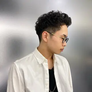 ショート メンズ パーマ HIRAYAMA KYOHEIのヘアスタイル