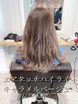 ロング カラー 艶髪カラー 渡辺岳也のヘアスタイル