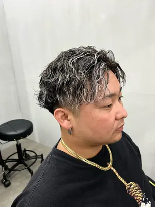 ショート カラー パーマ メンズ メンズ支持率NO.1 マサキのヘアスタイル