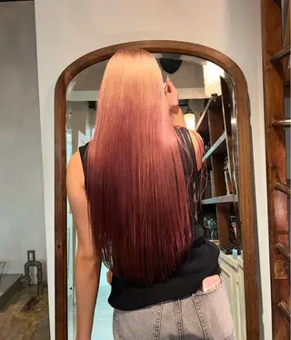 ロング カラー さくらい まりこのヘアスタイル