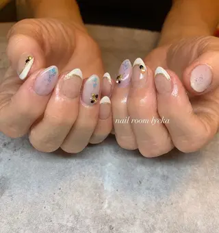 ネイル ﾈｲﾙﾙｰﾑﾘｯｶ 𝐦𝐚𝐲𝐮のネイルデザイン