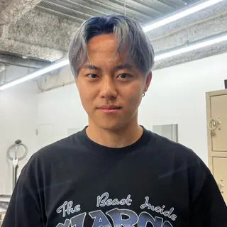 ショート カラー メンズ Qin所属・ルーツカラー 🌟  ミキのヘアスタイル
