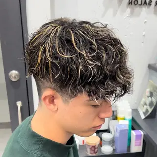 カラー パーマ メンズ 【メンズ特化美容師】 🐍NAO🐍のヘアスタイル