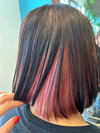 ショート カラー 💜いわた みはる💜のヘアスタイル