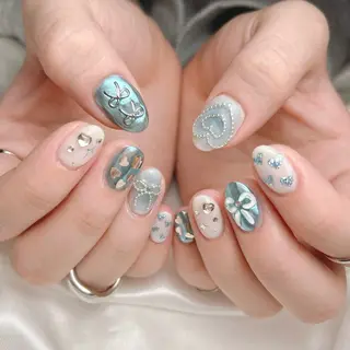 ネイル junna のぞいてねのネイルデザイン