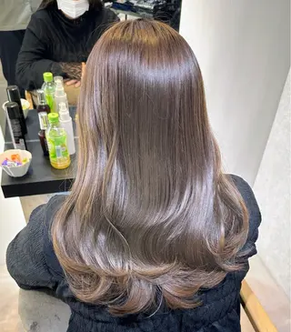 ロング 吉祥寺髪質改善 カラー屋さんのヘアスタイル