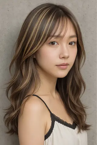 ミディアム 🫧艶カラー 特化美容師/すず🫧のヘアスタイル