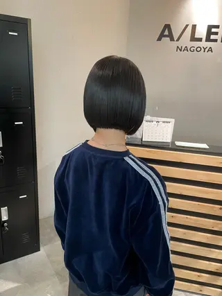 ショート A/LEE所属・久保田 千尋のヘアスタイル