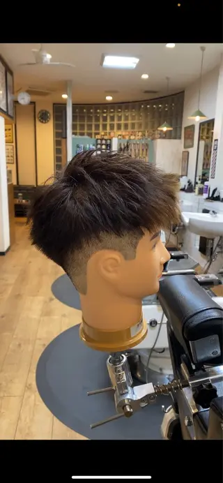 ショート メンズ 宮 蒼輔のヘアスタイル