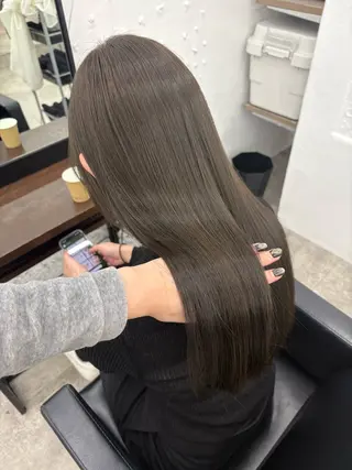 ロング カラー 🫧透明感カラー/ 寒色カラー/Risaのヘアスタイル