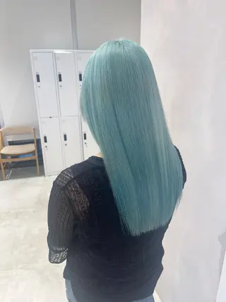 セミロング カラー 🦋レイヤーカット ミドリカワ🦋のヘアスタイル