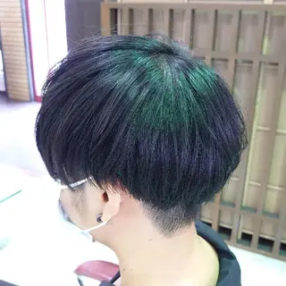 ショート ヘアアレンジ 大卒美容師  一ノ瀬 凌のヘアスタイル