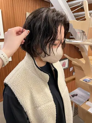 ミディアム パーマ 🍊mai🍊 似合わせパーマのヘアスタイル