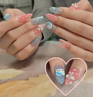 ネイル HANA 川越東口ネイルサロンのネイルデザイン