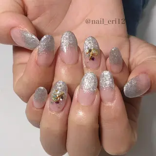ミディアム ネイル nail salon &e eriのネイルデザイン