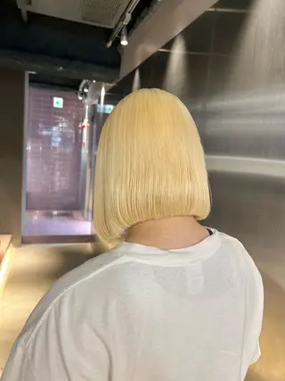 ミディアム ✅ケアブリーチ✅ トヨオカ ノブヒデのヘアスタイル