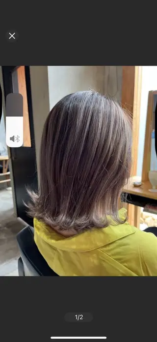 ミディアム 岡本 ゆきこのヘアスタイル