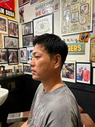 ショート CribHoodbarbershop所属・白井 昇太のヘアスタイル