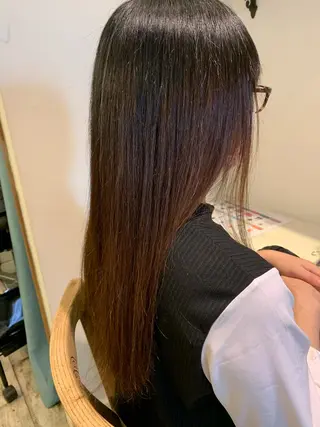 ロング 小沼采唯👧🏼 海好きオヌちゃんのヘアスタイル