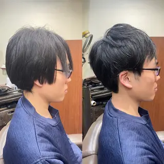 ショート メンズ トレサンパ所属・💈トレサンパ 💈金山駅✂︎愛実のヘアスタイル