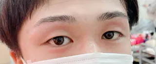 メンズ アイブロウ スタジオAZ所属・jasmine yamashitaのマツエク・マツパデザイン