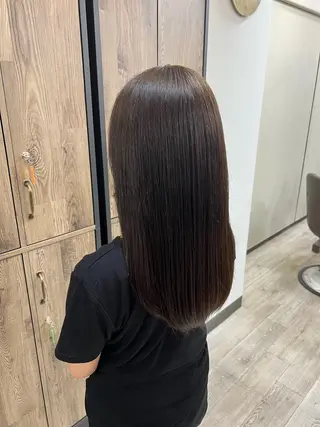 ロング 空 龍之介 カラー 特化/髪質改善/韓国のヘアスタイル