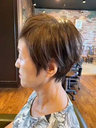 ショート FELIZA所属・似合わせの達人🔥 石川就平のヘアスタイル