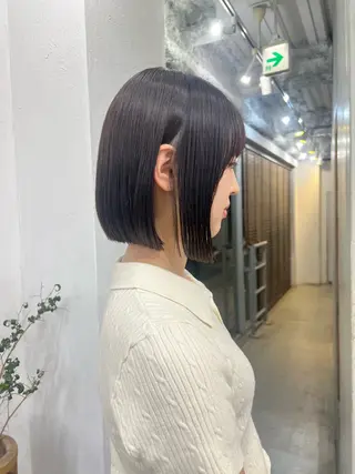 ミディアム 暖色カラー/レイヤー カット☁️MEI☁️のヘアスタイル