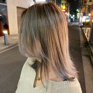 カラー かりん 🤍のヘアスタイル