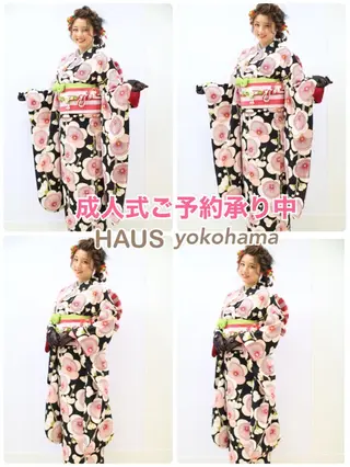 ヘアアレンジ 白髪ぼかしハイライト 着付けヘアアレンジのその他イメージ