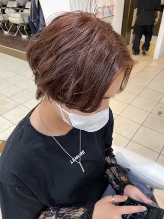ショート メンズ 吉川 うららのヘアスタイル