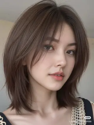 ミディアム GLanz 朱蒙のヘアスタイル