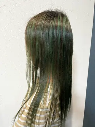 ロング カラー BENI鈎取 kanakoのヘアスタイル