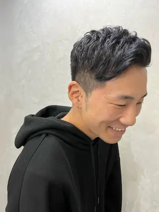 ショート カラー メンズ Maison Halu YUKIのヘアスタイル