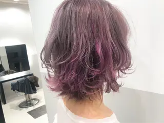 ミディアム カラー 杉田 一浩のヘアスタイル