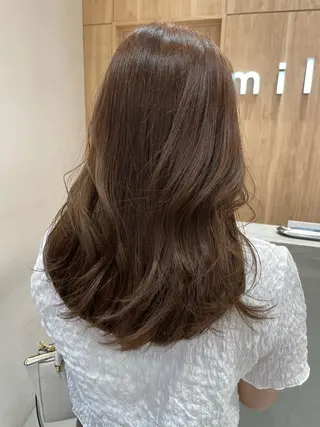 ミディアム カラー 半個室女性salon 🩰Natsumiのヘアスタイル