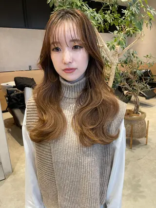 カラー 畑 雄貴のヘアスタイル