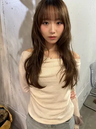 ロング 似合わせレイヤーカ ット　ʚɞ riiのヘアスタイル