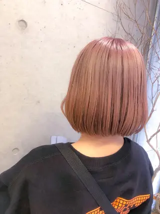 ショート カラー ヘアアレンジ rii-🩰 トレンド韓国ヘアのヘアスタイル
