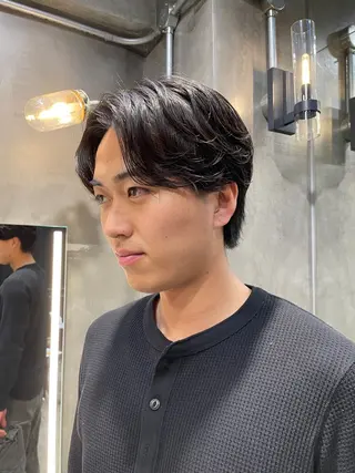 パーマ メンズ ルカ/ レイヤーカット🍓のヘアスタイル