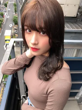 ロング カラー 女性が憧れる ショート/角田愛和のヘアスタイル