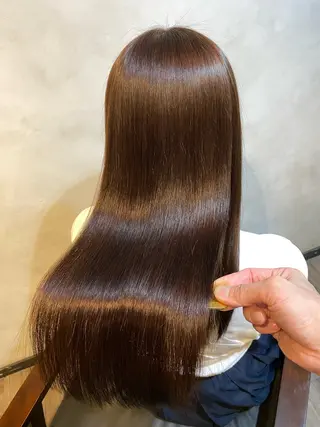 ロング 美髪矯正 🌈髪質改善 山下のヘアスタイル