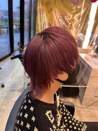 ショート メンズ メンズパーマ 国安晃平のヘアスタイル